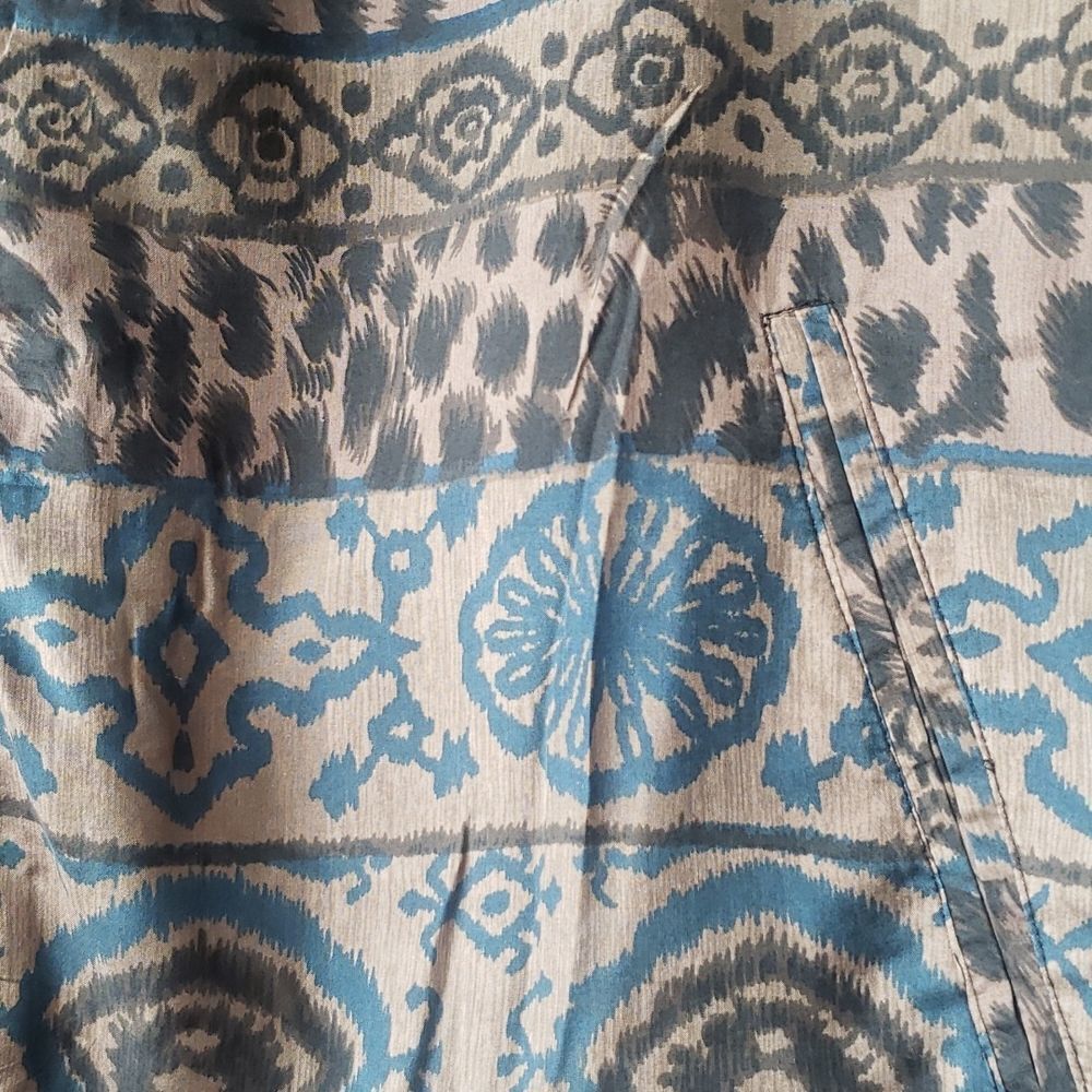 💛 Vintage 80th Silk bomber jacket. Size L - Picture 3 of 8